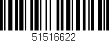 Código de barras (EAN, GTIN, SKU, ISBN): '51516622'