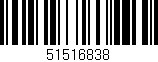 Código de barras (EAN, GTIN, SKU, ISBN): '51516838'
