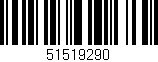 Código de barras (EAN, GTIN, SKU, ISBN): '51519290'