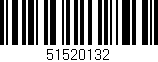Código de barras (EAN, GTIN, SKU, ISBN): '51520132'