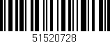 Código de barras (EAN, GTIN, SKU, ISBN): '51520728'