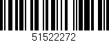 Código de barras (EAN, GTIN, SKU, ISBN): '51522272'