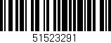 Código de barras (EAN, GTIN, SKU, ISBN): '51523291'