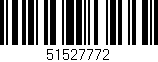 Código de barras (EAN, GTIN, SKU, ISBN): '51527772'