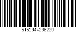 Código de barras (EAN, GTIN, SKU, ISBN): '5152844236239'