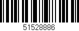 Código de barras (EAN, GTIN, SKU, ISBN): '51528886'
