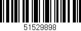 Código de barras (EAN, GTIN, SKU, ISBN): '51529898'