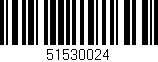 Código de barras (EAN, GTIN, SKU, ISBN): '51530024'