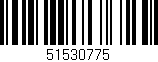Código de barras (EAN, GTIN, SKU, ISBN): '51530775'