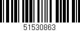 Código de barras (EAN, GTIN, SKU, ISBN): '51530863'