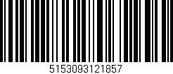 Código de barras (EAN, GTIN, SKU, ISBN): '5153093121857'
