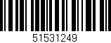 Código de barras (EAN, GTIN, SKU, ISBN): '51531249'