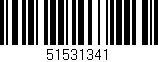 Código de barras (EAN, GTIN, SKU, ISBN): '51531341'