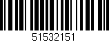 Código de barras (EAN, GTIN, SKU, ISBN): '51532151'