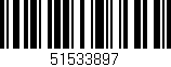 Código de barras (EAN, GTIN, SKU, ISBN): '51533897'