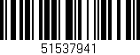 Código de barras (EAN, GTIN, SKU, ISBN): '51537941'