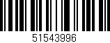 Código de barras (EAN, GTIN, SKU, ISBN): '51543996'
