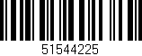 Código de barras (EAN, GTIN, SKU, ISBN): '51544225'