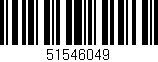 Código de barras (EAN, GTIN, SKU, ISBN): '51546049'