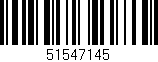 Código de barras (EAN, GTIN, SKU, ISBN): '51547145'
