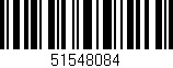 Código de barras (EAN, GTIN, SKU, ISBN): '51548084'