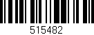 Código de barras (EAN, GTIN, SKU, ISBN): '515482'