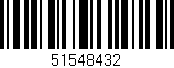 Código de barras (EAN, GTIN, SKU, ISBN): '51548432'
