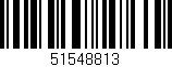 Código de barras (EAN, GTIN, SKU, ISBN): '51548813'