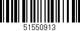 Código de barras (EAN, GTIN, SKU, ISBN): '51550913'