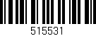 Código de barras (EAN, GTIN, SKU, ISBN): '515531'