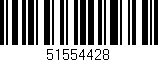 Código de barras (EAN, GTIN, SKU, ISBN): '51554428'