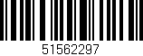 Código de barras (EAN, GTIN, SKU, ISBN): '51562297'