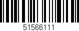 Código de barras (EAN, GTIN, SKU, ISBN): '51566111'