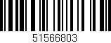 Código de barras (EAN, GTIN, SKU, ISBN): '51566803'