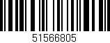 Código de barras (EAN, GTIN, SKU, ISBN): '51566805'