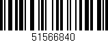 Código de barras (EAN, GTIN, SKU, ISBN): '51566840'