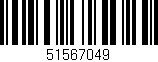 Código de barras (EAN, GTIN, SKU, ISBN): '51567049'