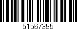 Código de barras (EAN, GTIN, SKU, ISBN): '51567395'