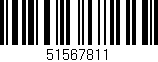 Código de barras (EAN, GTIN, SKU, ISBN): '51567811'