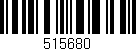 Código de barras (EAN, GTIN, SKU, ISBN): '515680'