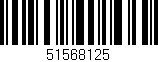 Código de barras (EAN, GTIN, SKU, ISBN): '51568125'
