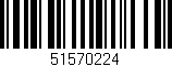Código de barras (EAN, GTIN, SKU, ISBN): '51570224'