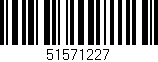 Código de barras (EAN, GTIN, SKU, ISBN): '51571227'