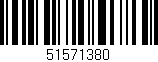 Código de barras (EAN, GTIN, SKU, ISBN): '51571380'
