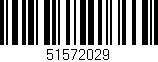 Código de barras (EAN, GTIN, SKU, ISBN): '51572029'