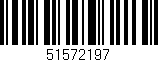 Código de barras (EAN, GTIN, SKU, ISBN): '51572197'