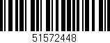 Código de barras (EAN, GTIN, SKU, ISBN): '51572448'