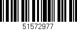 Código de barras (EAN, GTIN, SKU, ISBN): '51572977'