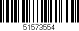 Código de barras (EAN, GTIN, SKU, ISBN): '51573554'