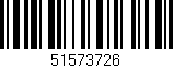 Código de barras (EAN, GTIN, SKU, ISBN): '51573726'